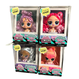 New (4) LOL Surprise Tweens Surprise Swap Styling Heads set of 4 dolls
